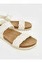Vizyon New Season Knitted Detail Girls Sandals - 3