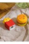 Hamburger and French Fries Figured Salt Shaker Birberlik - 2