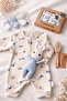 Newborn Baby Gift Jumpsuit Box Premium Set with Toys - 2