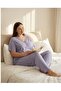 Plus Size Women's Pajama Set 2Xl-5Xl Relaxed Fit Soft Fabric Home Wear Sleep Set - 3
