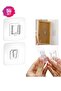 5 Sets of Snap-On Clip Hangers Multi-Purpose Item Fixing and Organizing Apparatus Stabilizer Organizer - 2