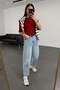 Light Blue Belt Pack Baggy Jean 3010 - 4