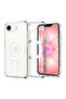Apple iPhone 17e 5G 2026 Magnetic Case, Slim Transparent Flexible TPU Shockproof Back Phone Case