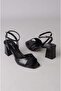 Seç y195 heelled women's shoe (heel: 7.5 cm) black - 6