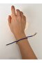 Sapphire Blue Crystal Stone Gold Plated Luxury Waterway Bracelet - 2