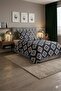 Uykuli̇fe Diamond Pattern Modern Single Bedding Set - 2