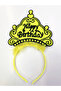Happy Birthday Written Neon Color Crown 12 Pieces - 2