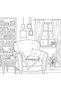 Cozy Corner 67 Page Coloring Book - 3