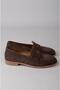 Select 2150 genuine Leather name baby Ballet Flats akkabi coffee suede - 4