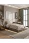 Uykuli̇fe Sakura Beige Pattern Modern Single Bedding Set