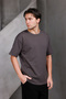 Men's Basic Oversized Crew Neck 2 Two Thread Ko Compact -Shirt