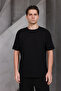 Men's Basic Oversized Crew Neck 2 Two Thread Ko Compact -Shirt - 3