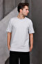 Men's Basic Oversized Crew Neck 2 Two Thread Ko Compact -Shirt - 5