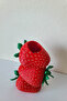 Three-Tier Strawberry Figured Decorative Dry Flower Vase - Modern Design Aesthetic Ornament - Bioplastic - 5