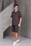 Men's Basic Oversized Bottom-Top 2 Two Thread Ko Compact Medium Set - 4