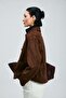 121120017 Camıla Jacket Women's Coat Brown - 6
