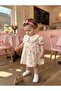 Floral Print Dress with Bandana