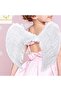 White small size baby angel wing 30x45 cm