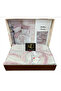 Puff Embroidered Ranforce Double Size Mother's Day Nev Set Bellini Pink - 4