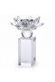 17.5 cm Small Decorative Glass Incense Holder for Meditation, Relaxation, and Home Fragrance Us