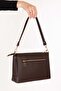 Women's Casual Handbag and Shoulder Bag Ald.4584 Brown - 4
