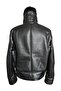 ANJ4 - سترة رجالية من فرو الأغنام الأصلي - أسود - 4