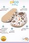 Non-Slip Underlay Pcs / Patterned Cotton Pcs Summer Baby Booties / Nursery Shoes / Stretchy and Soft - 4