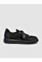 Men's Knitwear Detailed Casual Black Sneakers Shoes