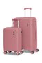 Para John 2 PCS PP Luggage Set 20/28" 8 Wheels Anti-Theft Spinner Suitcase Travel Set
