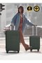 Para John 2 PCS PP Luggage Set 20/28" 8 Wheels Anti-Theft Spinner Suitcase Travel Set - 7
