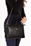 Women's Casual Handbag and Shoulder Bag Ald.4584 Black - 3