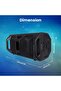 Space Deck PRO 40W Bluetooth Boombox Speaker RGB Lights Wireless Mic Remote FM USB AUX TWS - 4