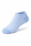 5-Pack of Cotton Embossed Patterned Color Booties Unisex Short Sports Sneakers Socks - 5