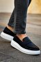 Robert - RS615 Black Men's Loafers SIYAH - 2