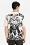 تي شيرت مطبوع من القطن بنسبة 100% من Justice League Boxy Fit C6532AX26SP - 5