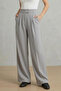 Women's Stretch Fabric Hook-and-Loop Closure Palazzo Pants 4433 - 3