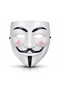 V Mask Premium Vendetta White Mask (Guy Fawkes Style) - 2