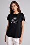 Crew Neck Stone Printed T-Shirt H1453Ax26Sp - 2