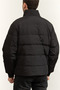 Ls Chenille Stand Collar Puffer Men's Puffer Jacket Black - 4