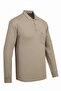 Men's Polo Collar Long Sleeve Pocket Seasonal Camel Combed Cotton Sweat Classic Pattern - 5306 - 3