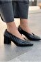 Torben Heeled Shoes Black Matte Leather - 3