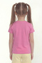 Girls' Short Sleeve Crew Neck T-Shirt - 4
