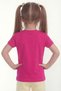 Girls' Short Sleeve Crew Neck T-Shirt - 4