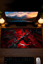 لوحة ماوس Deadpool ProControl مقاس 30x70 للألعاب حذاء بنعل مانع للانزلاق لوحة ماوس كبيرة فائقة النعومة للاعبين - 3