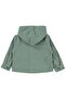 Civil Boys' Double Pocket Hooded Jacket |   Linen Long Sleeve Hoodie |   School Nursery and Daily Use - Khaki - 2