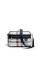 White - Navy Blue Plaid Women's Crossbody Bag Sp1280 - 5