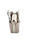 Burgundy - Bone Crow's Feet Plaid Women's Handbag Sp975 - 3