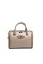 Dark Beige - Latte Plain Women's Handbag Sp1091