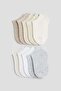 10-pack shaftless socks