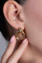 Women's Vintage Earrings / Gold Plated - 3